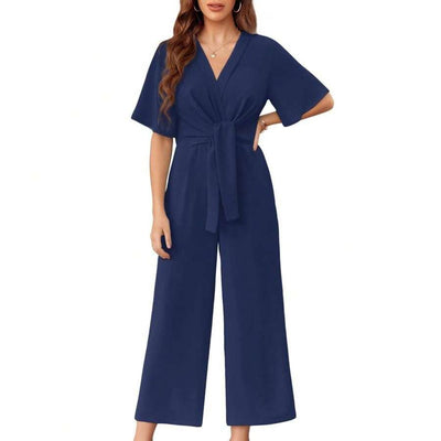 Gaby | Elegant Summer Tie Knot Jumpsuits