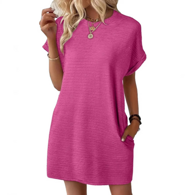 Evi | Casual Round Neck Summer Dress