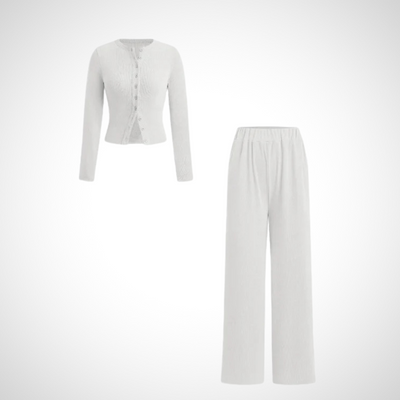 Vivienne | Comfy Long Sleeve Top and Pants Set