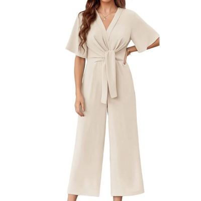 Gaby | Elegant Summer Tie Knot Jumpsuits