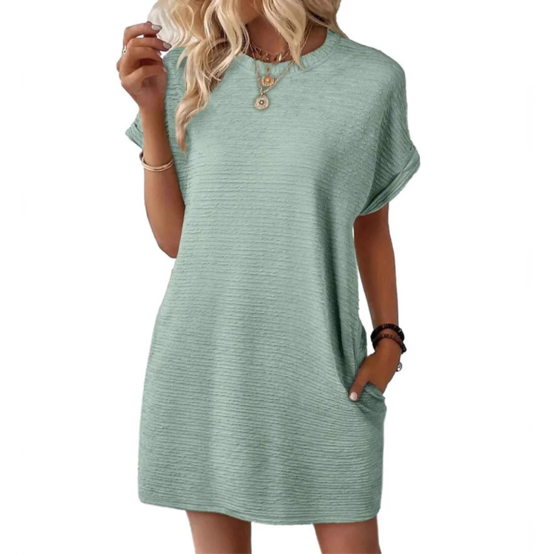 Evi | Casual Round Neck Summer Dress