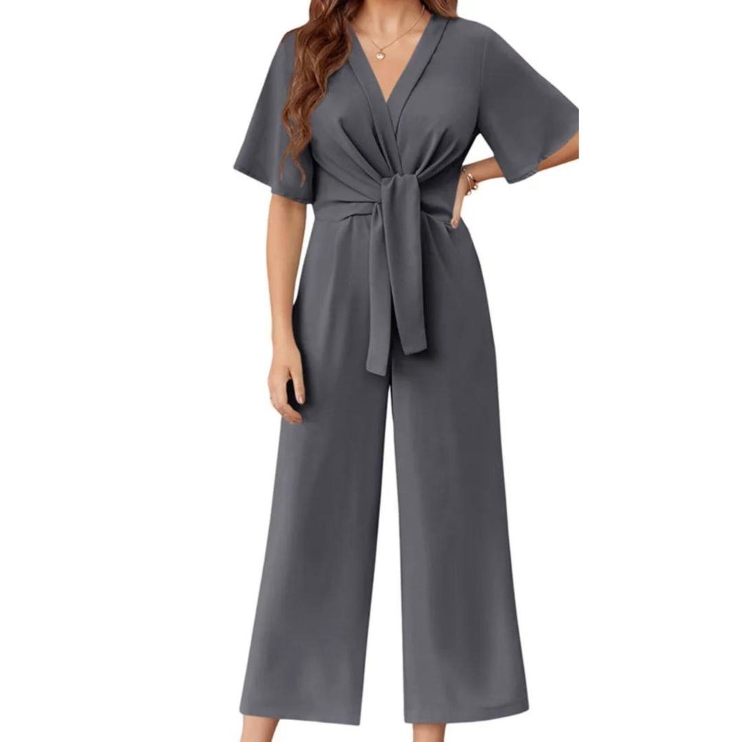 Gaby | Elegant Summer Tie Knot Jumpsuits
