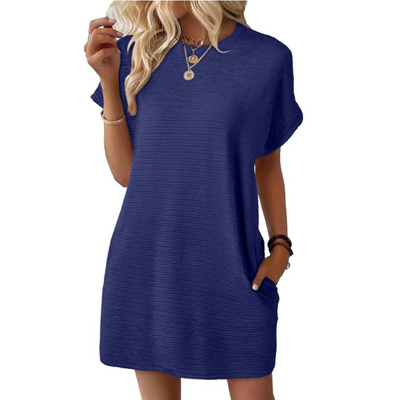 Evi | Casual Round Neck Summer Dress