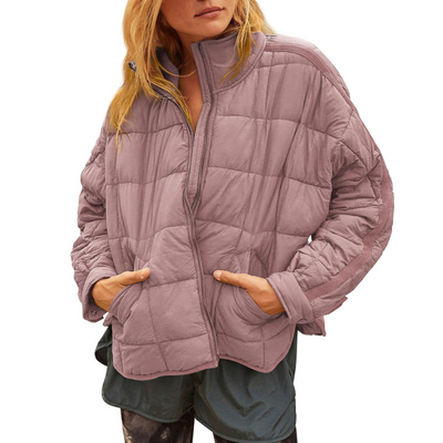 Emma | Lightweight Compact Zip Puffer Jacket
