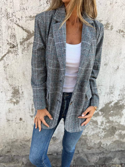 Ruby I Classic Plaid Blazer