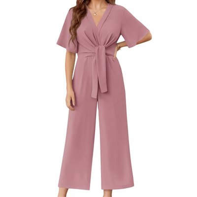 Gaby | Elegant Summer Tie Knot Jumpsuits