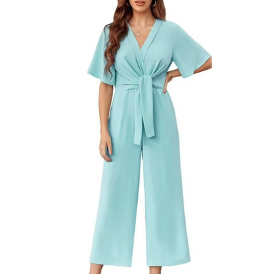 Gaby | Elegant Summer Tie Knot Jumpsuits