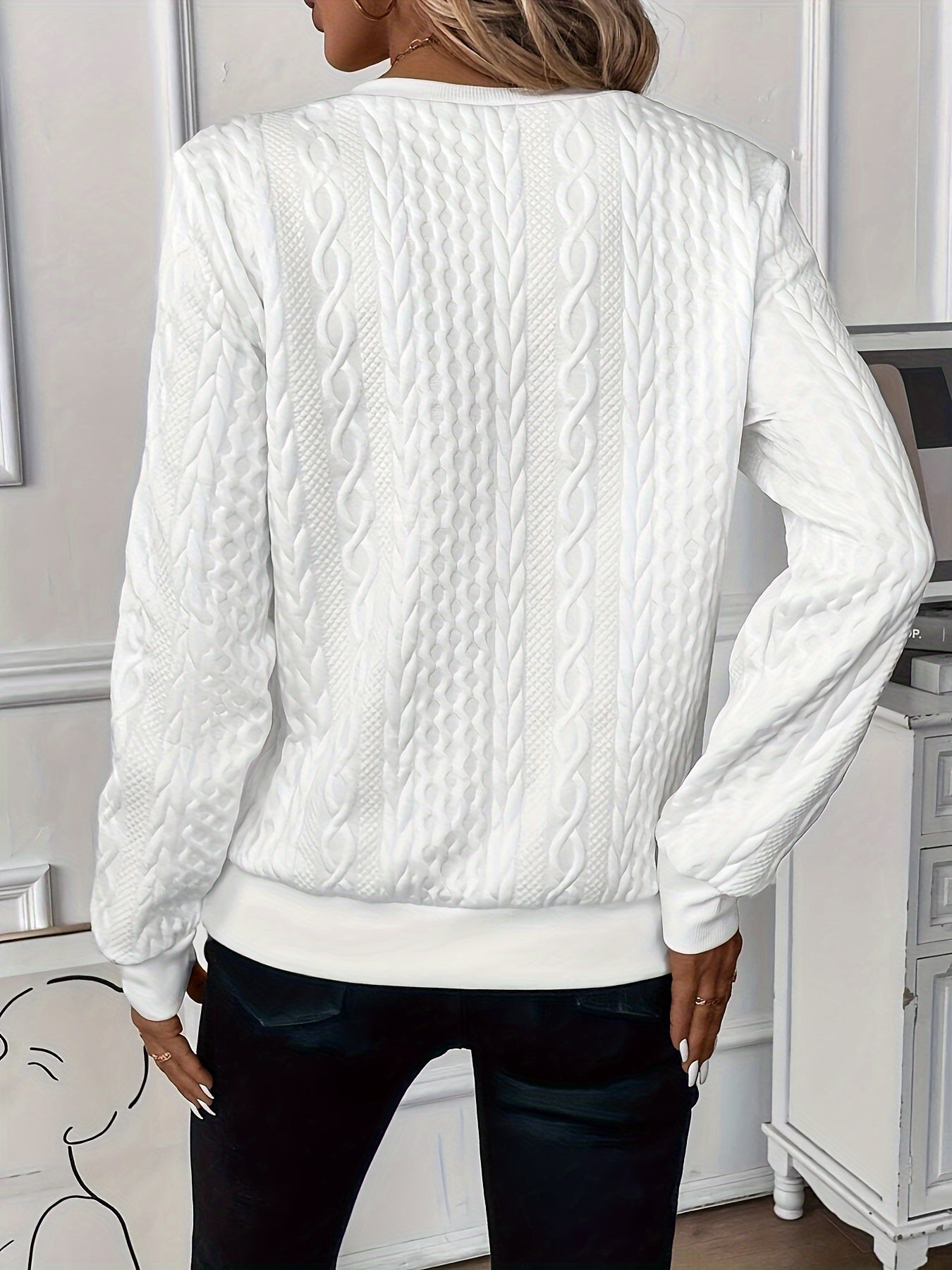 Emily | Elegant Quarter-Zip Sweater