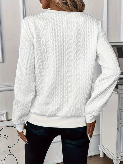 Emily | Elegant Quarter-Zip Sweater