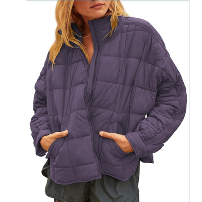 Emma | Lightweight Compact Zip Puffer Jacket