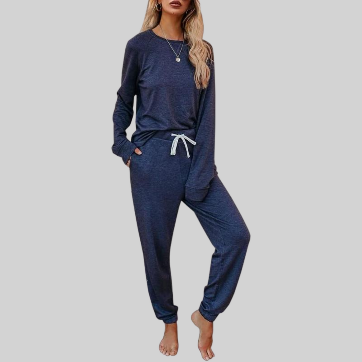 Joyce | Casual Long Sleeve and Sweatpants Set