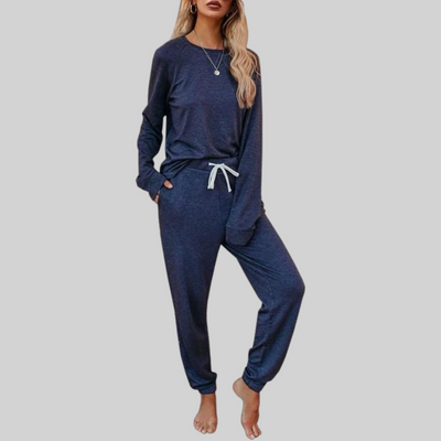 Joyce | Casual Long Sleeve and Sweatpants Set