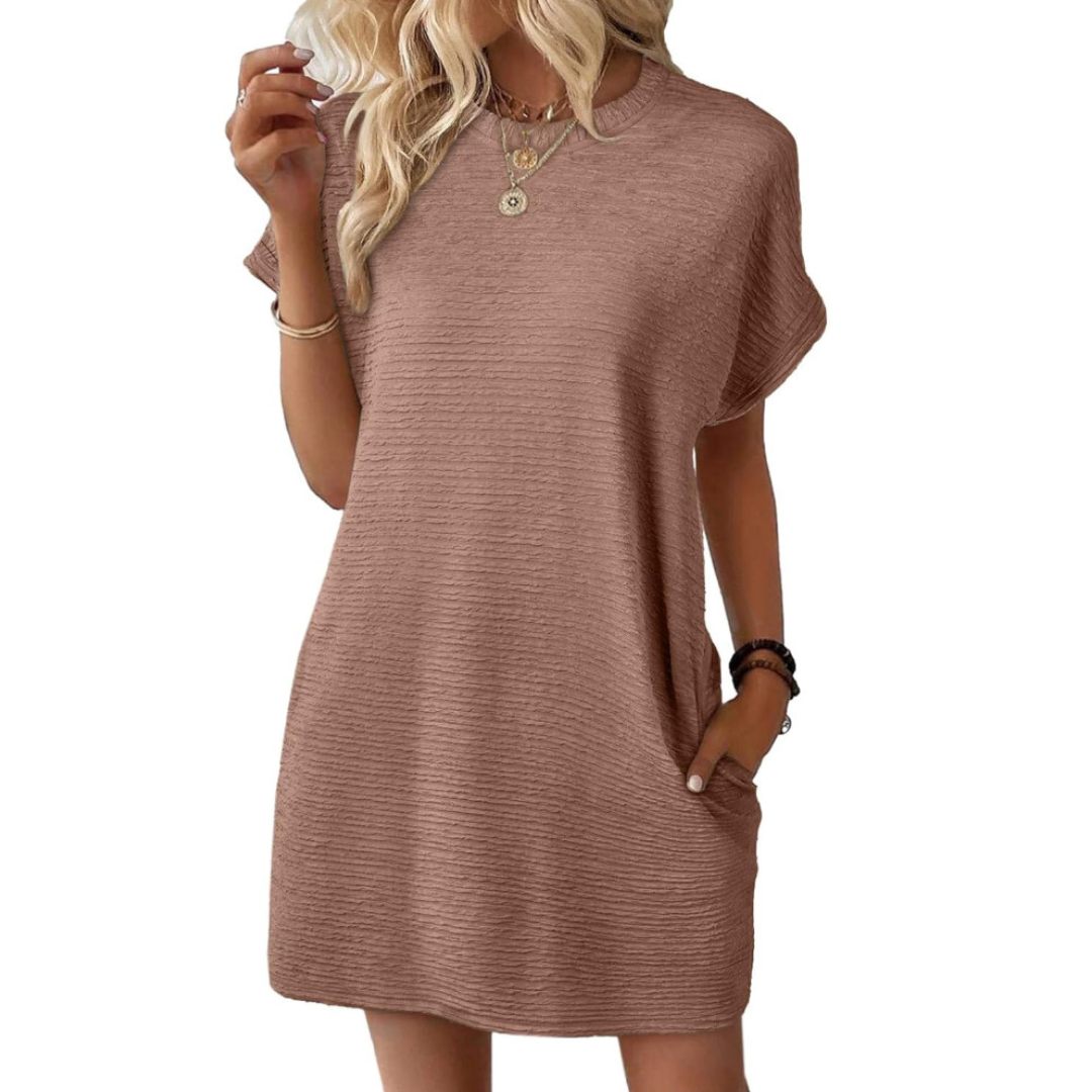 Evi | Casual Round Neck Summer Dress