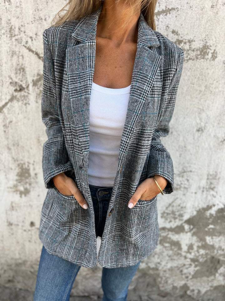 Ruby I Classic Plaid Blazer