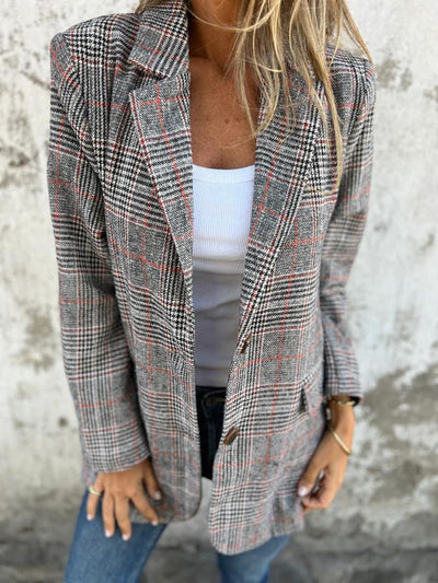 Ruby I Classic Plaid Blazer