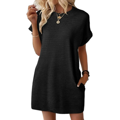 Evi | Casual Round Neck Summer Dress