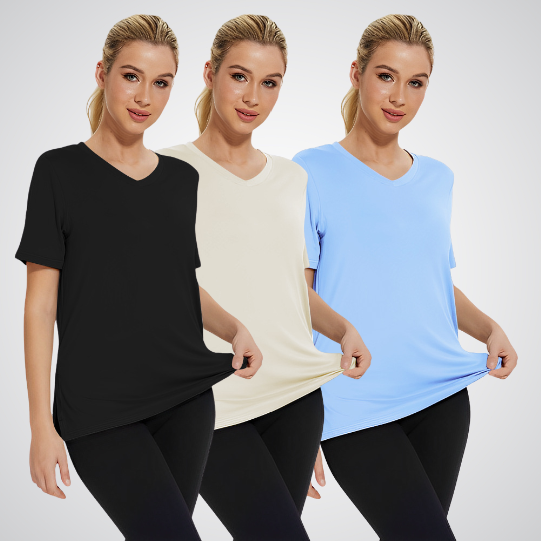 Sarah | Casual Loose Fit Tee (Pack of 3)
