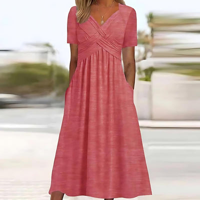 Angelica I Elegant Midi Dress