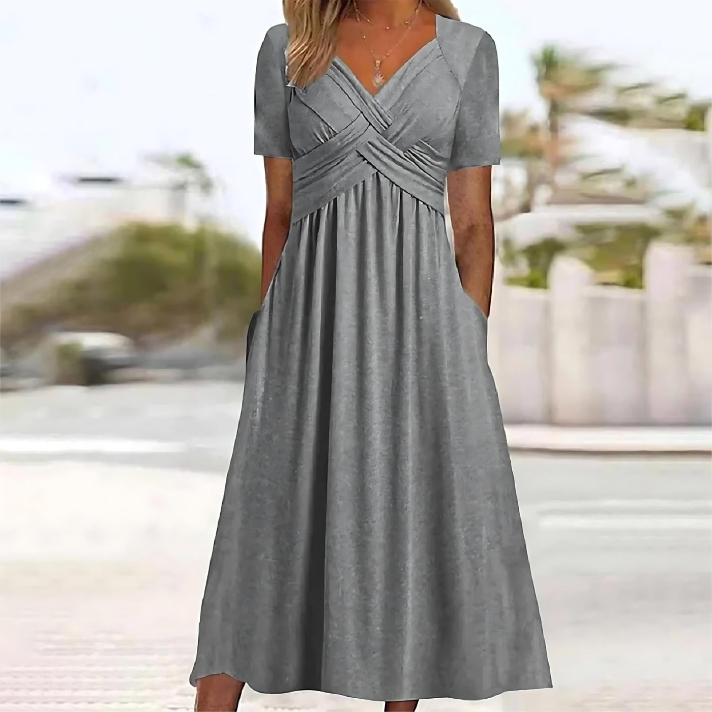 Angelica I Elegant Midi Dress
