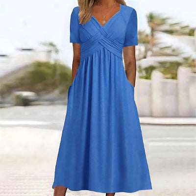 Angelica I Elegant Midi Dress