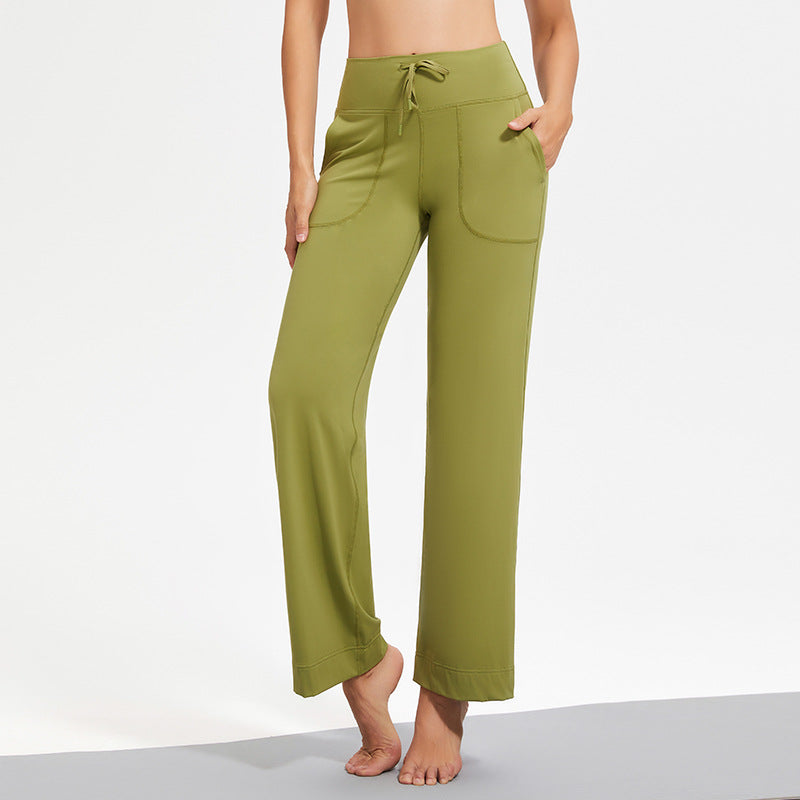 Bethany I High-Waist Wide-Leg Pants