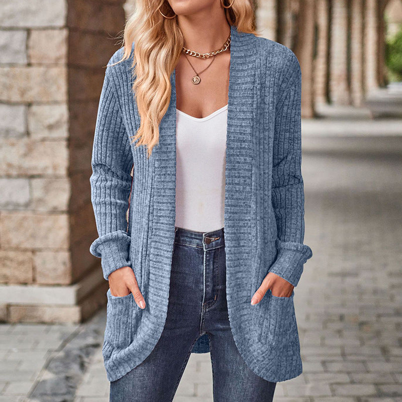 Lucille I Cozy Lightweight Long-Sleeve Open Front Cardigan
