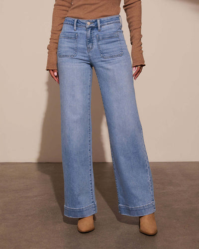Livia I Classic Retro Slim Fit High Waist Jeans