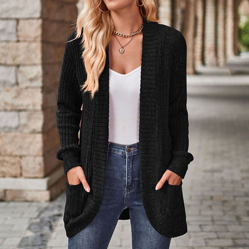 Lucille I Cozy Lightweight Long-Sleeve Open Front Cardigan