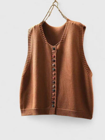 Avenleigh | Sleeveless Elegant Cardigan