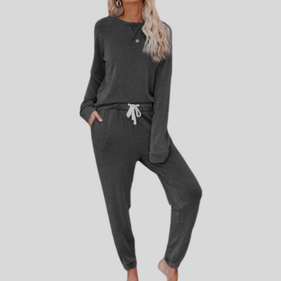 Joyce | Casual Long Sleeve and Sweatpants Set