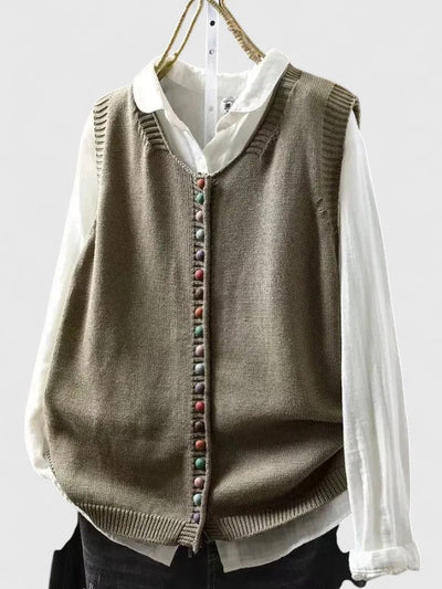 Avenleigh | Sleeveless Elegant Cardigan