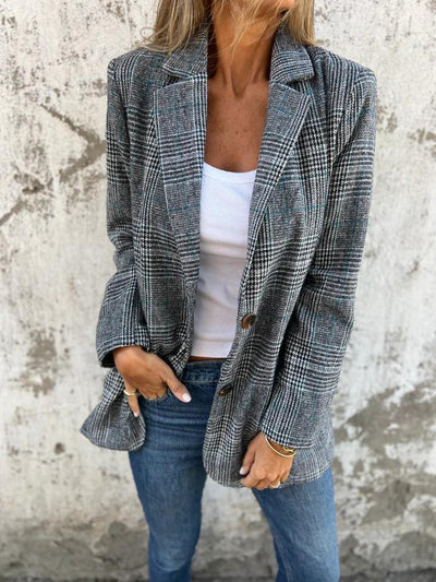 Ruby I Classic Plaid Blazer