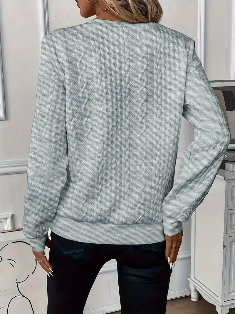 Emily | Elegant Quarter-Zip Sweater
