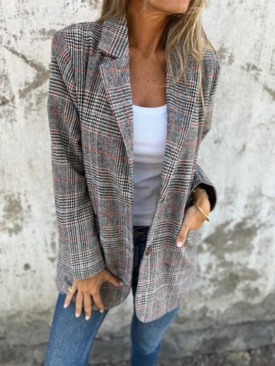 Ruby I Classic Plaid Blazer