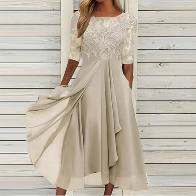 Violet I Lace Elegance Dress