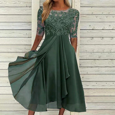 Violet I Lace Elegance Dress