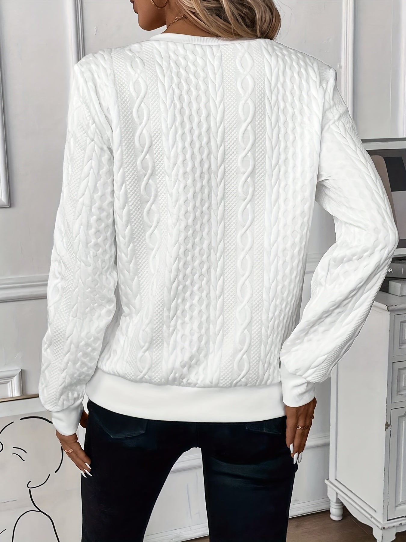 Emily | Elegant Quarter-Zip Sweater
