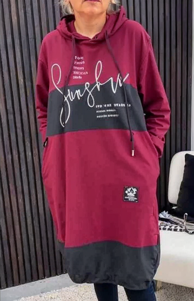 Madison I Casual Hooded Dress