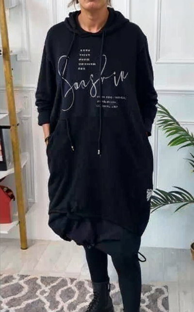 Madison I Casual Hooded Dress