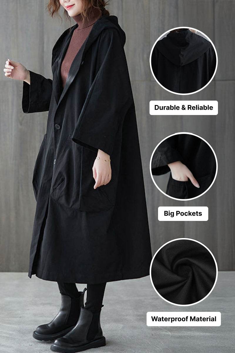 Bella | Oversized Windbreaker Jacket