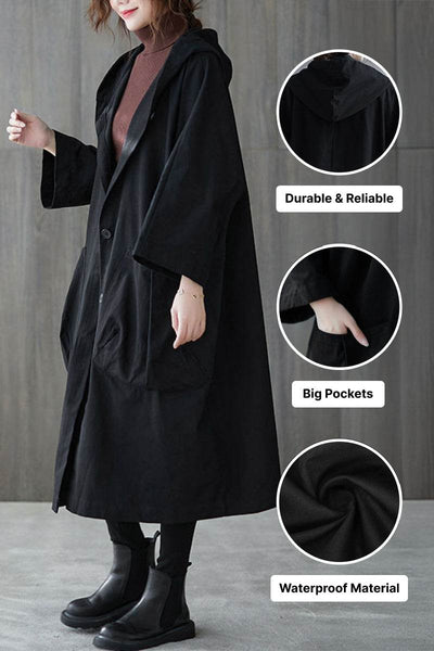 Bella | Oversized Windbreaker Jacket