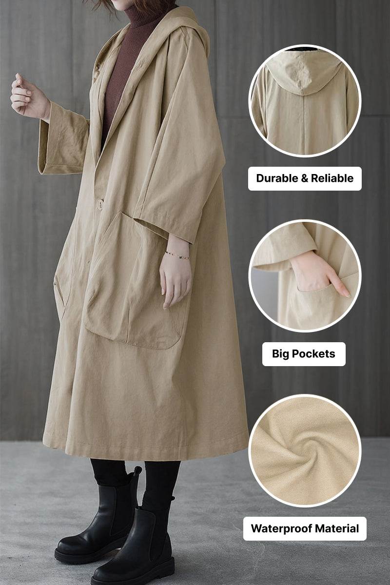 Bella | Oversized Windbreaker Jacket