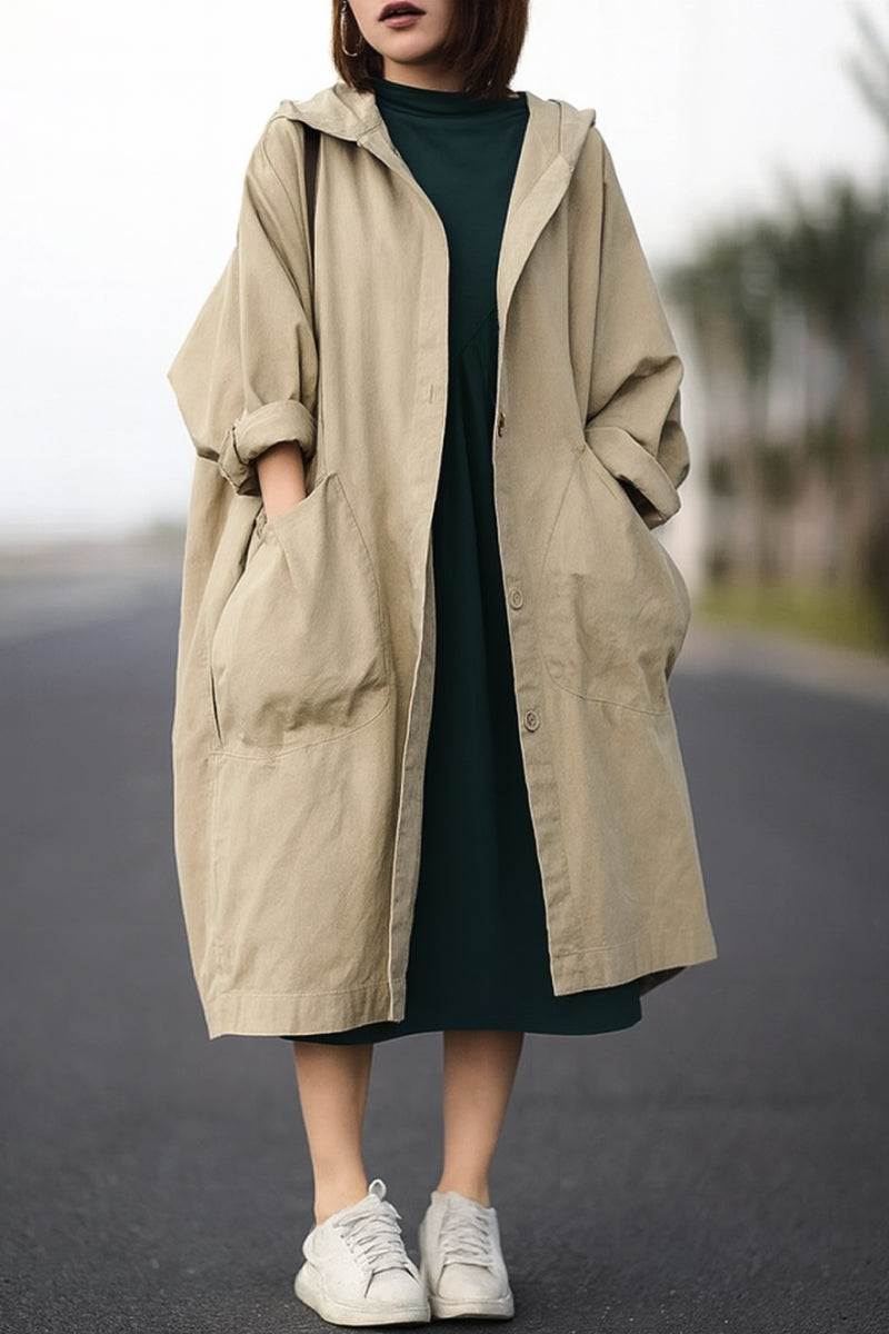 Bella | Oversized Windbreaker Jacket