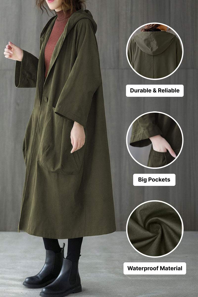 Bella | Oversized Windbreaker Jacket