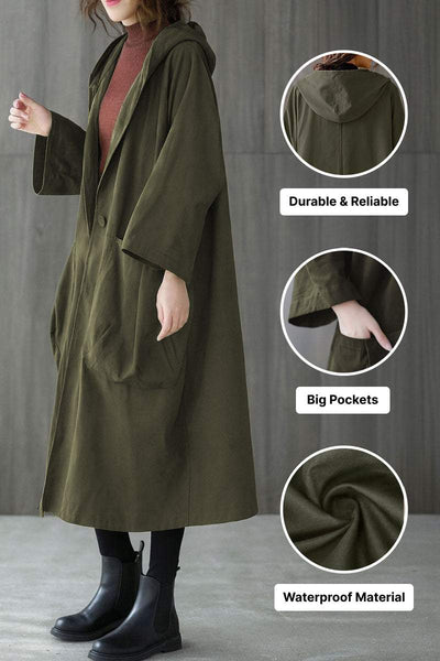 Bella | Oversized Windbreaker Jacket