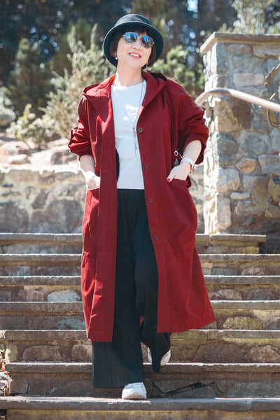 Bella | Oversized Windbreaker Jacket