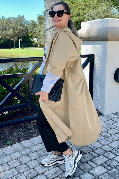 Bella | Oversized Windbreaker Jacket