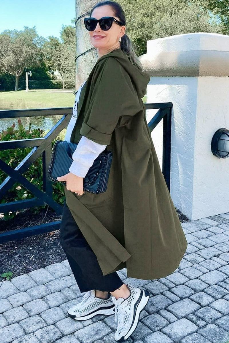 Bella | Oversized Windbreaker Jacket