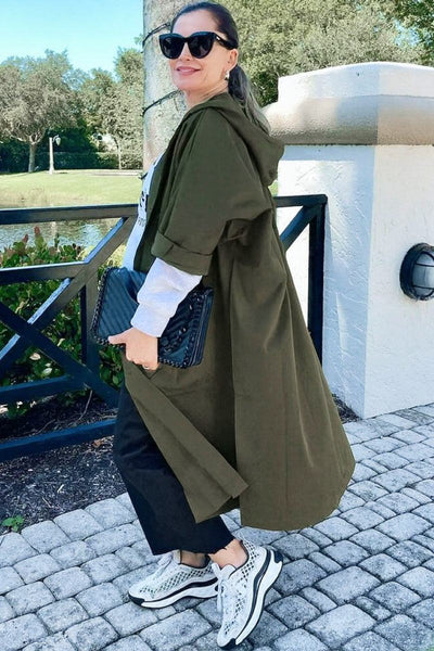 Bella | Oversized Windbreaker Jacket