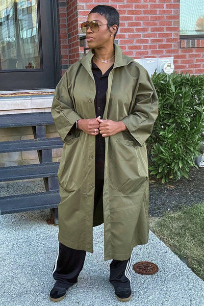 Bella | Oversized Windbreaker Jacket